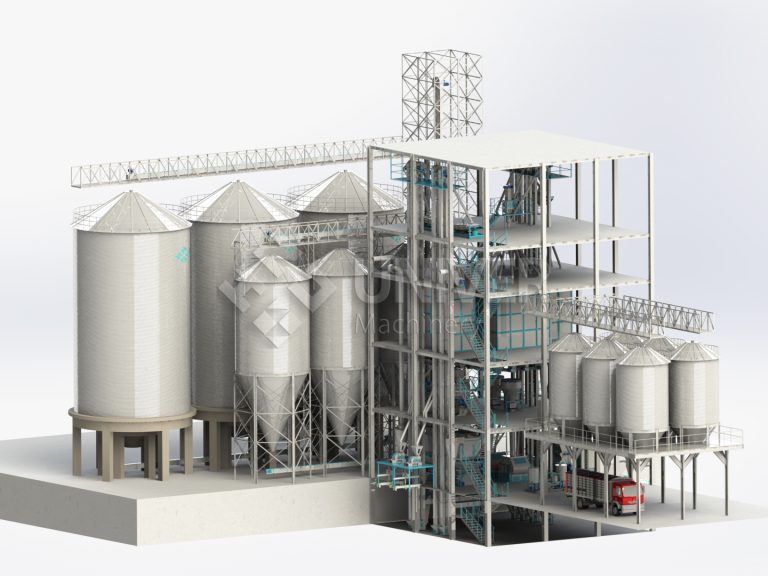 20tph poultry & livestock feed plant