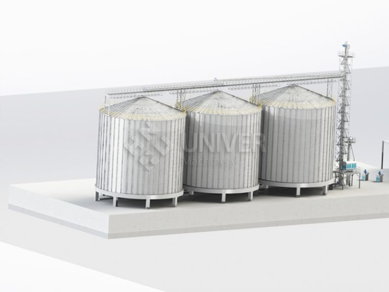 3X5000T Grain silo project