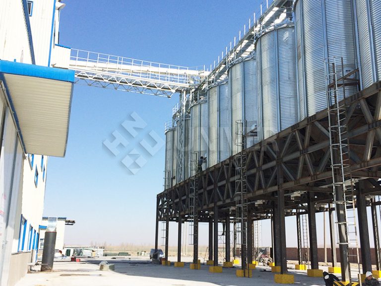 Feed bulk silo system
